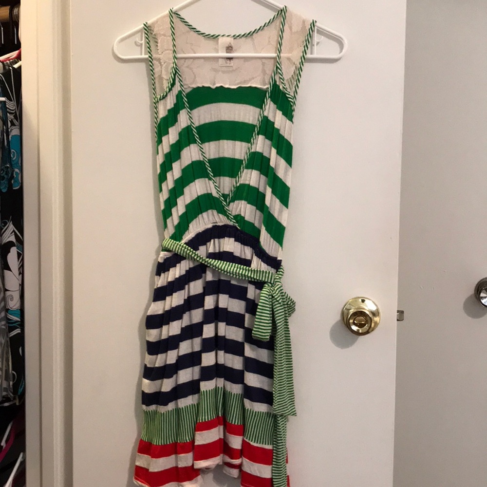 👋🏼Multi colored summer dress
